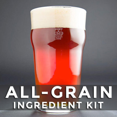 Irish Red Ale Homebrew 5 Gallon Beer Extract Ingredient Kit My Brew Supply 