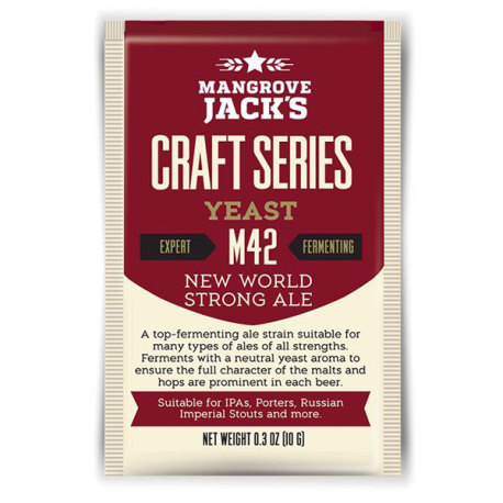 Bierhefe New World Strong Ale M42 Mangrove Jack's Craft Series 10g