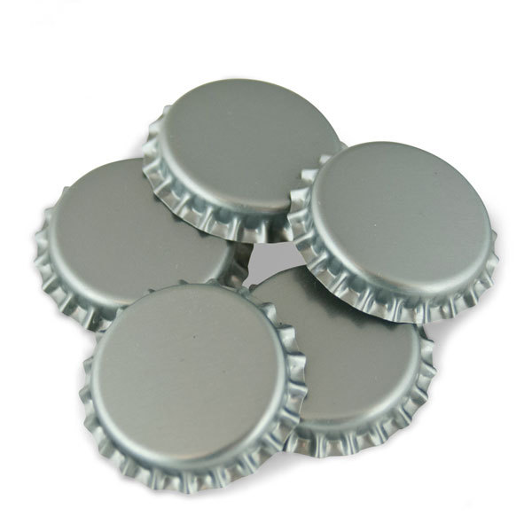 Silver Oxygen Barrier Crown Caps 144 Count 