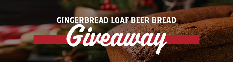 Holiday Beer with FREE Gingerbread Loaf Beer Bread